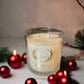 Midnight Orchid Home Stag Candle – 380g | Double Wick | 40 Hours Burn Time