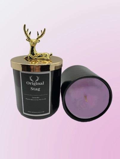 Stag Candles - Create a Tranquil Atmosphere with the Gentle and Relaxing Aroma of our Lavender Breeze Candle