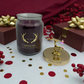 Discover the Warmth of Winter with Our Luxury Mulled Wine Stag Candle | 95 Hours Burn Time